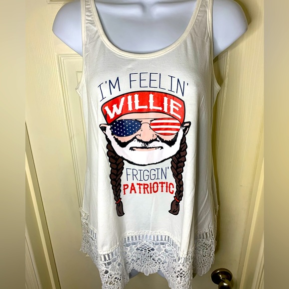 Willie Nelson “ IM FEELING FRIGGIN PATRIOTIC “ - Picture 2 of 4